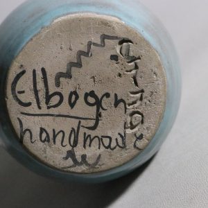 Unik Handgjord Keramikskulptur – Elbogen, 23 cm