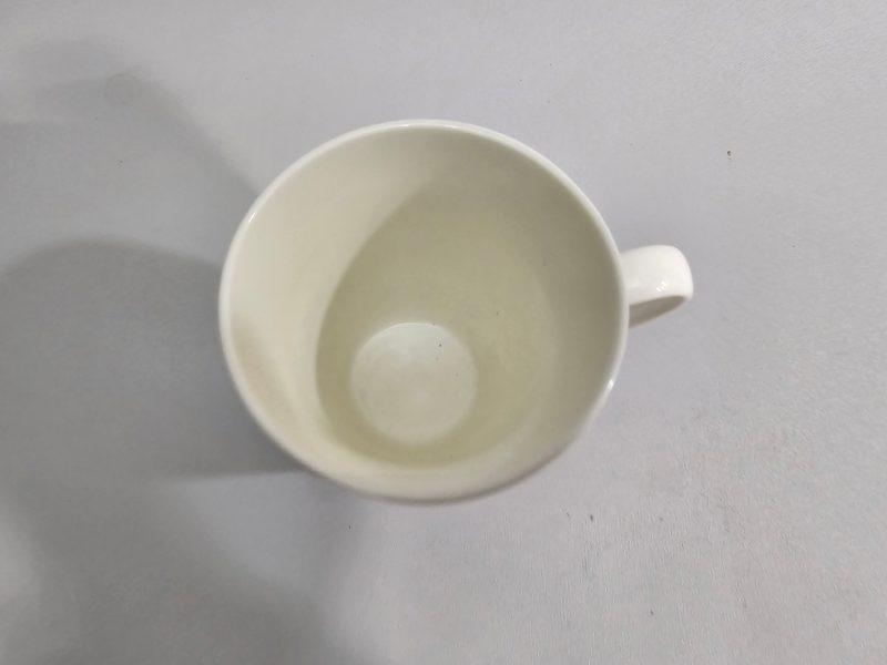 Mugg med Blad- och Citrusmönster