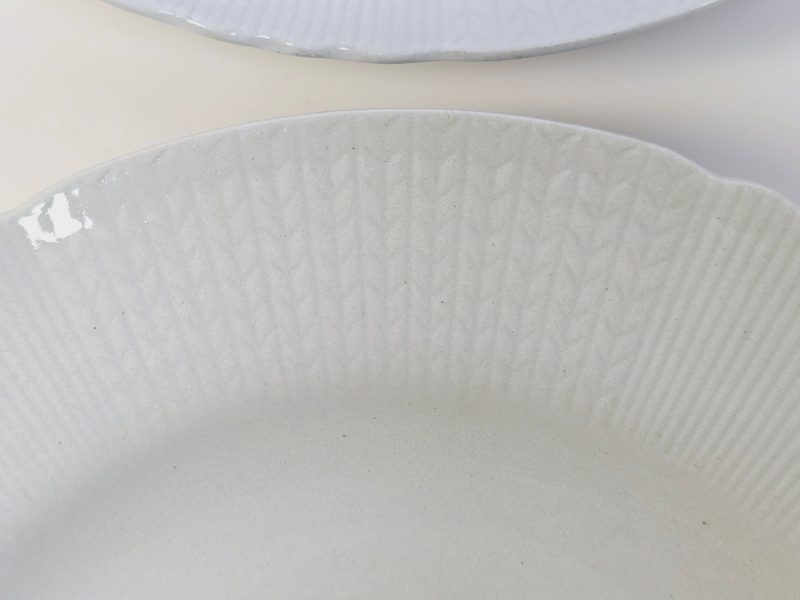 Elegant set av Rörstrand Adelborg-tallrikar – Svensk design i världsklass