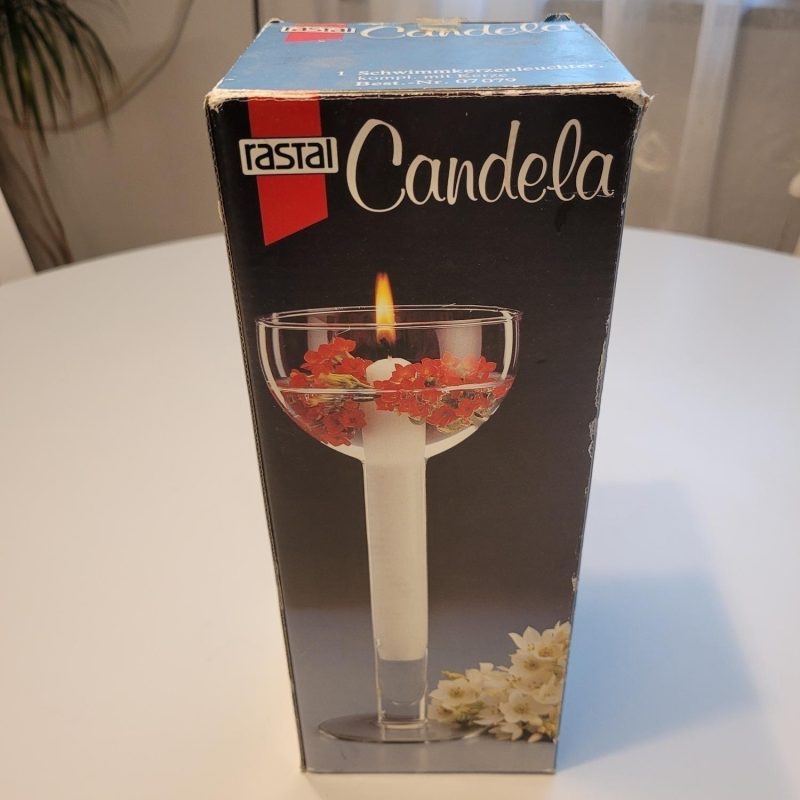 Ljusstake i kristall Rastal