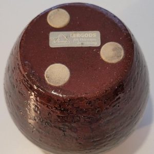 Handmålad vas / krus / burk, Steninge stengods, 12cm