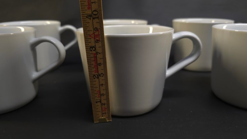 Stilrena kaffekoppar från IKEA – 6 stycken, tidlös design
