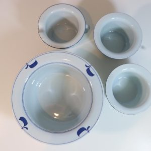 4 delar Stig Lindberg (1979) Ming fråm Gustavsberg