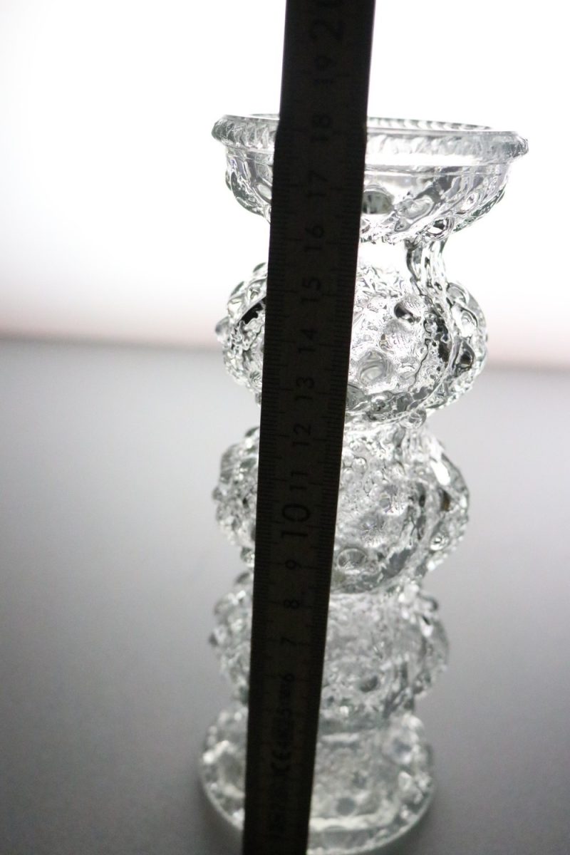 VAS,  i texturerad pressglass från Oberglas Austria - Österrike