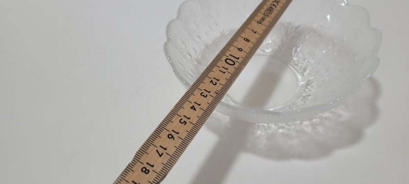SKÅL i glas, D= 13cm
