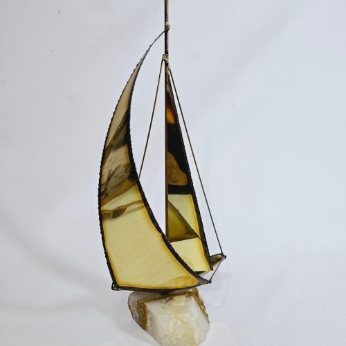 SKULPTUR, segelbåt, The Lady Bug Inc. LAHAINA, HAWAII, 1900-tal