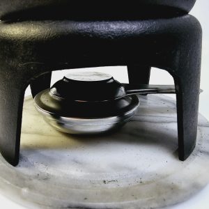 Fondue-set i gjutjärn med tillbehör – robust och klassiskt