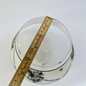 Elegant Bergdala-vas med handmålat mönster, 15,5 cm