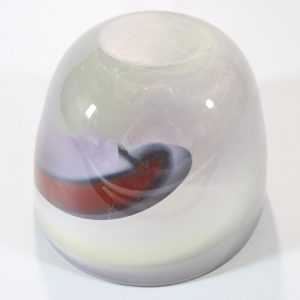 Skål, "Tabac" HANNE DREUTLER Studio Åhus, Signerad, 17cm