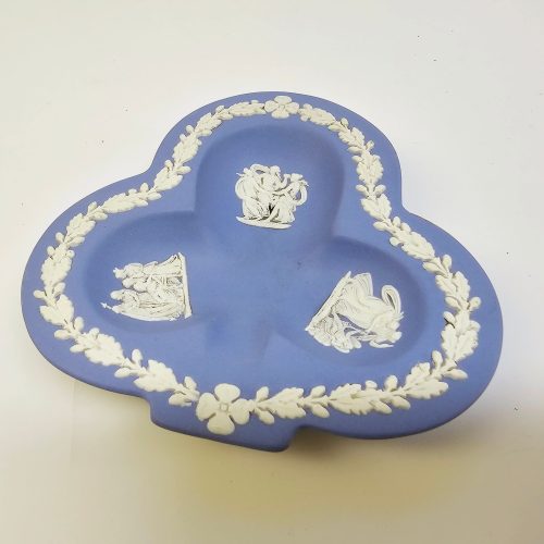 Wedgewood Blue Jasperware Skål - Engelsk Elegans