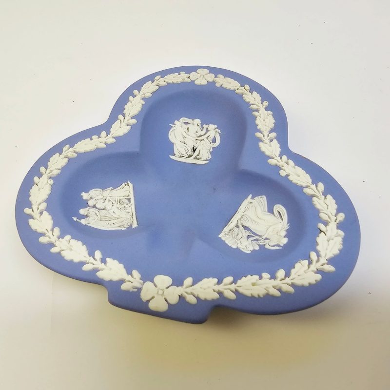 Wedgewood Blue Jasperware Skål - Engelsk Elegans