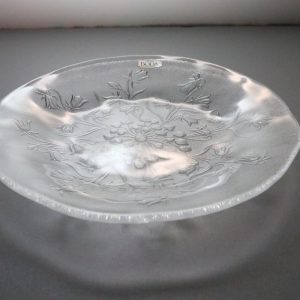 Tallrik från Kosta Boda, dekor med blåklockor, 19cm