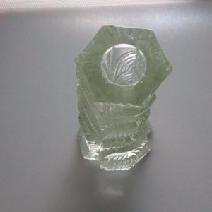 Ljusstake i pressglas