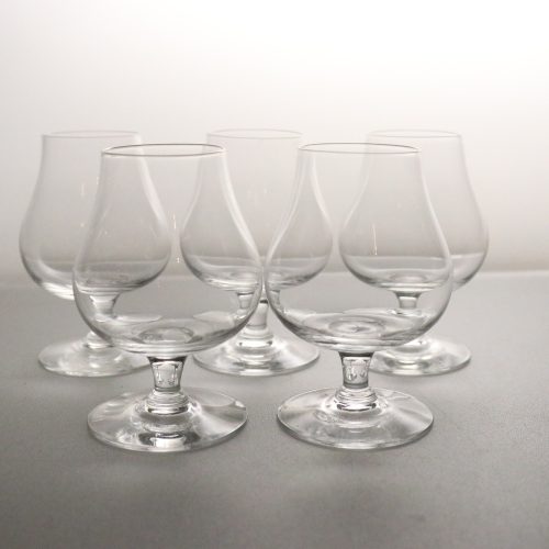 5st glas, 10cm höjd och 4cm i diameter