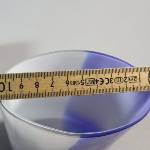 Ett par vaser, Blå och Mjölkvit konstglas, Mats Jonasson, Målerås Glasbruk