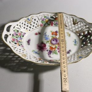 Exklusiv Blommig Porslinsskål från Schumann – En Perfe