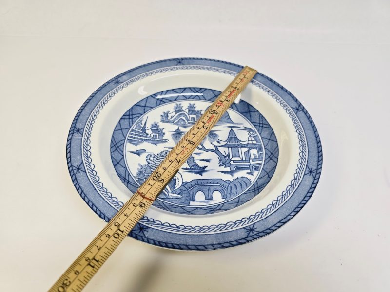 Exklusiv Vintage Djuptallrik från Woods Ware – "Canton" Design