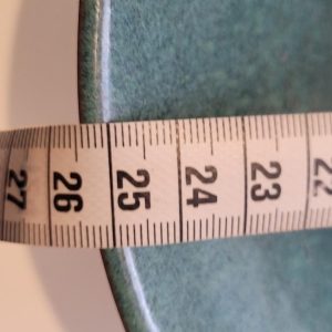 Skål i glaserad lergods, osignerad, 25cm