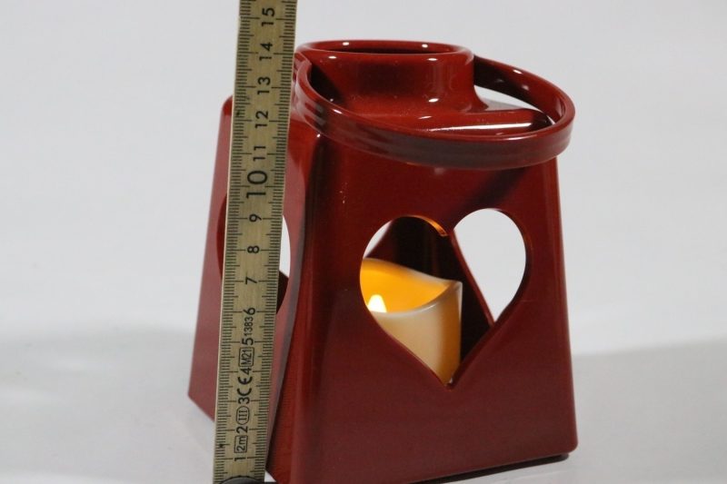 Ljuslykta, LED 13,5 cm Batteridriven med timer