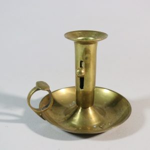 KONTORSLJUSTAKE / Nattljusstake, Ljusstake, Mässing