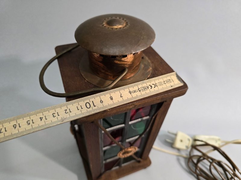 Vintage-Stil Bordslampa med Maritimt Tema