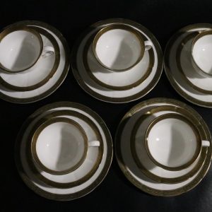 Kaffeservis från Gustavsberg – "Dek 2390" – Svensk Elegans i Porslin