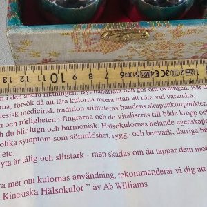 Hälsokulor... Qi Gong eller träningskulor