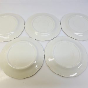 Charmiga desserttallrikar med fruktmotiv – Vintage