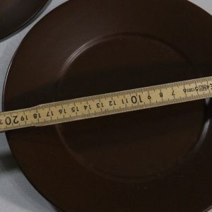 8st förrättstallrikar, stengods, 21cm, Höganäs keramik S555