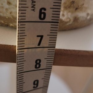 Ljusstake i stengods, Elbogen?