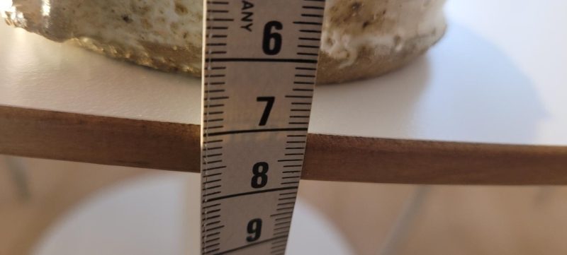 Ljusstake i stengods, Elbogen?