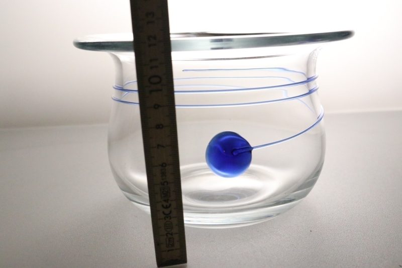 SKÅL ”Lorup Blue Vein” Skål, design Illa Lena Vilde