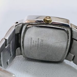 PULSAR WATER RESISTANT ST. STEEL VX82-X320 MOVEMENT JAPAN 580072