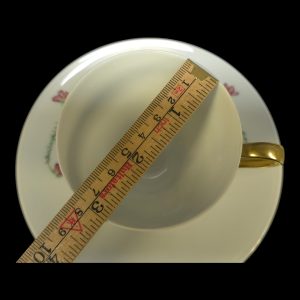 Elegant Rosenthal-servis – 6 koppar med fat