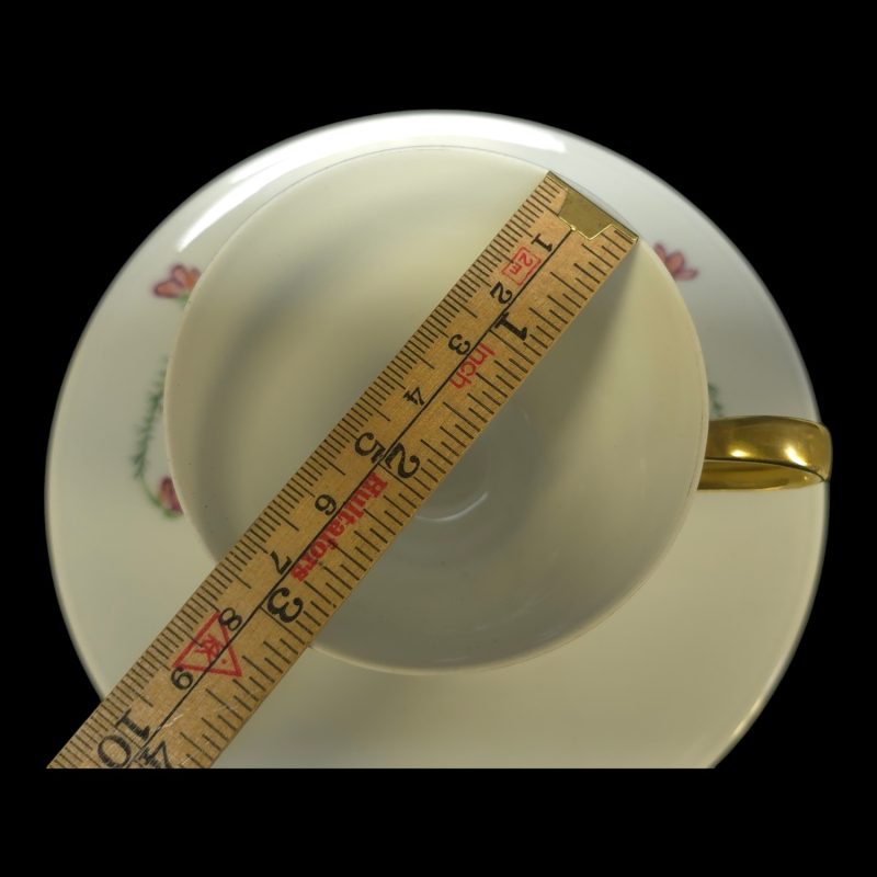 Elegant Rosenthal-servis – 6 koppar med fat