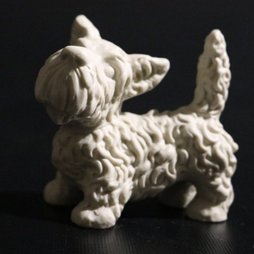 Schaubach Keramik Skotsk Terrier – Vintage Samlarfigur