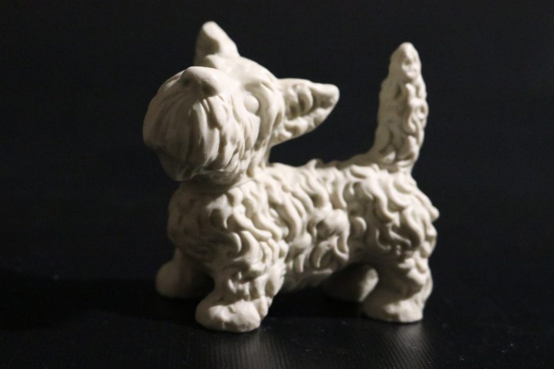 Schaubach Keramik Skotsk Terrier – Vintage Samlarfigur