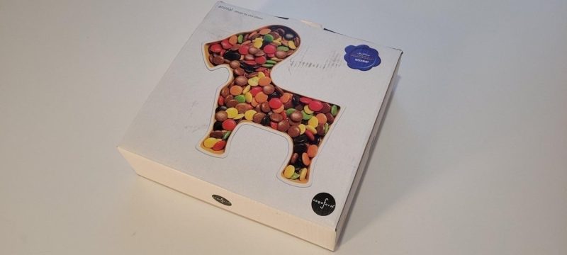 Animal skål bonbonjär design Ylva Ilsson för Sagaform gul