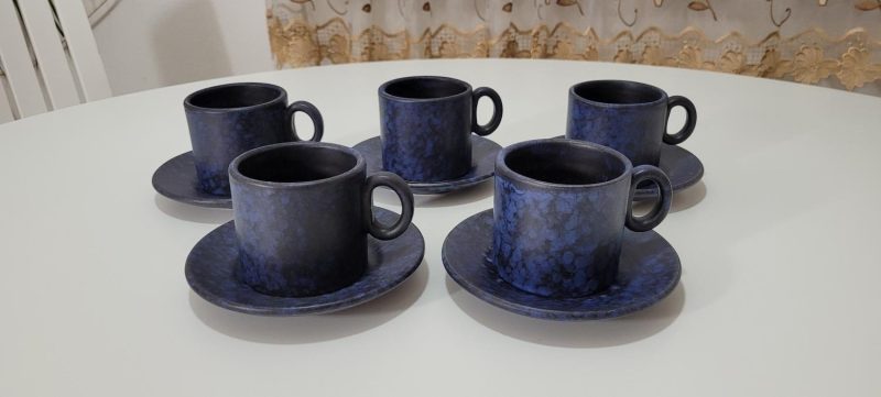 Kaffeservis för fem, Kloster keramik