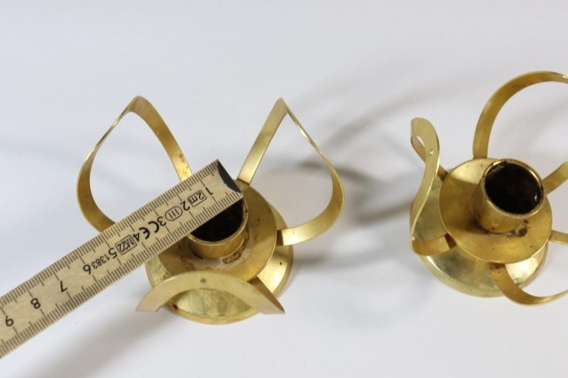 Ljusstakar guldplated Argos mantorp, saknar prismor