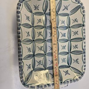 Elegant Serveringsfat från Laholm Keramik - Handgjord Skandinavisk Design