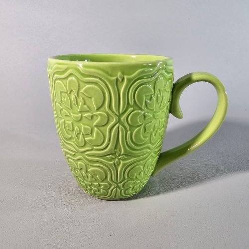 Grön retro mugg