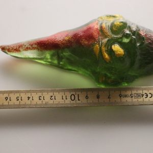 Konstglas, Kjell Engman (f. 1946), Tomte, Kosta Boda, höjd: 17 cm