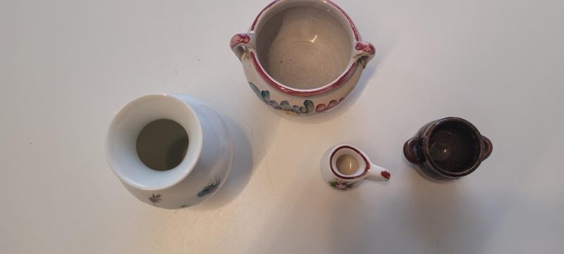 Miniatyr, Kanna, hänkelvas, krus