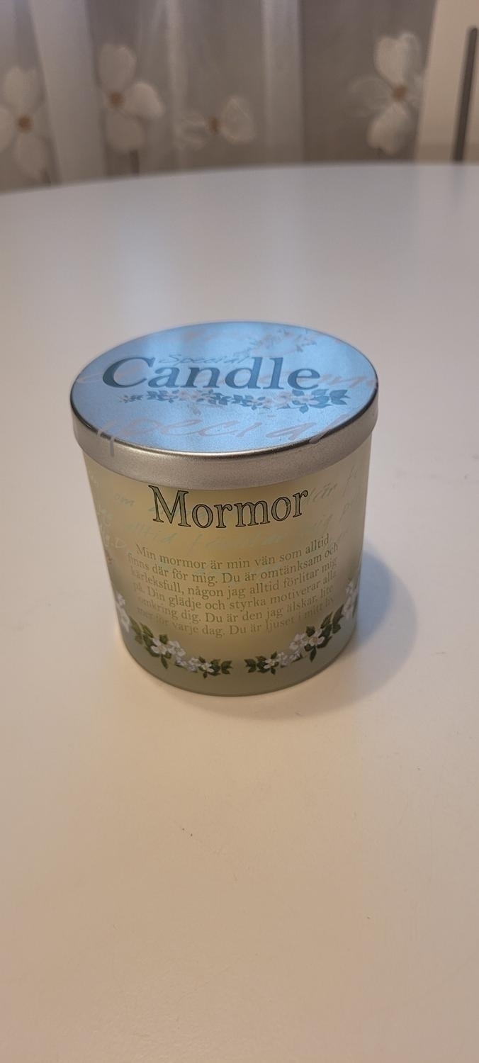 Doftljus till mormor