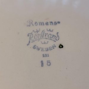 2st Rörstrand "Romans" djupa tallrikar