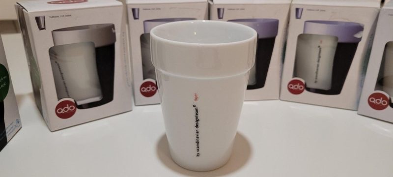 Kaffeservisdelar 6-delar, QDO, med originalförpack Scandinavian team Oanvända