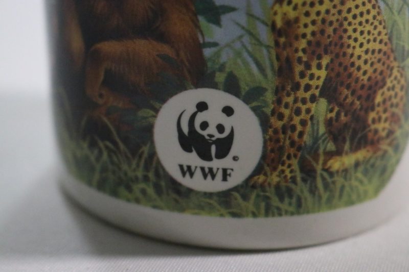WWF samlar mugg, kaffemugg, mugg