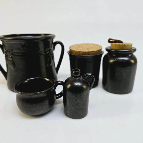 Charmigt vintage-set från Höganäs Keramik – unikt och tidlöst!