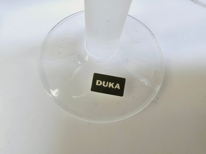 Set med tre DUKA martiniglas